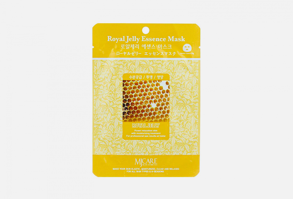 Маска тканевая для лица  Mijin Care Facial mask with Royal Jelly