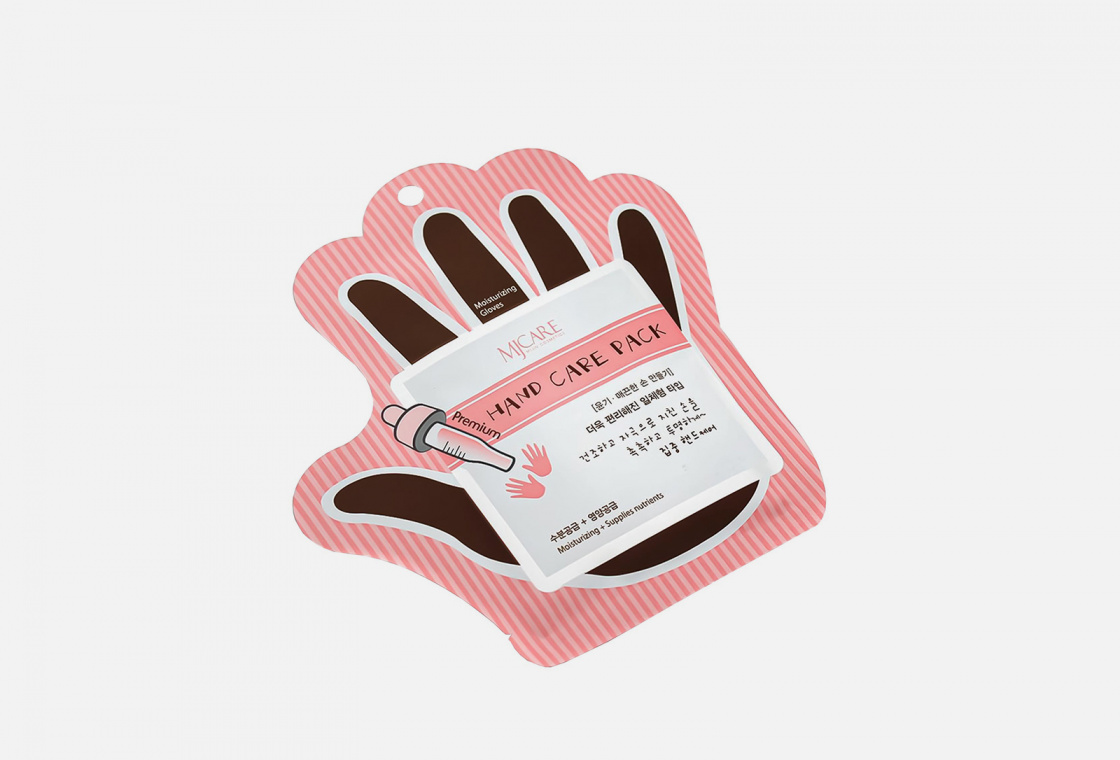 Маска-перчатки для рук Mijin Care Hand care pack premium