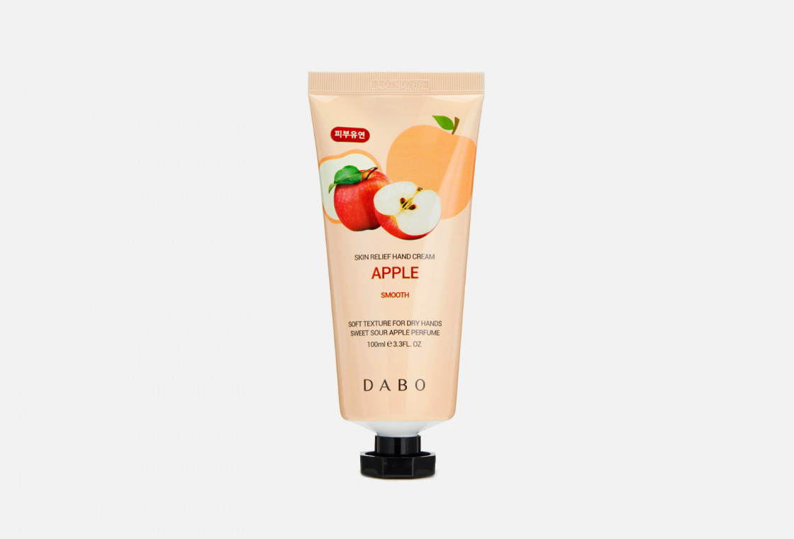 Мягкий увлажняющий крем для рук с экстрактом яблока Dabo Skin Relief Apple Smooth Hand Cream