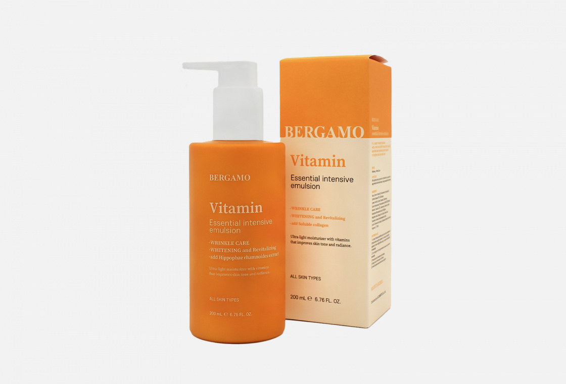 Интенсивная Эмульсия с витаминами  Bergamo Vitamin Essential Intensive Emulsion