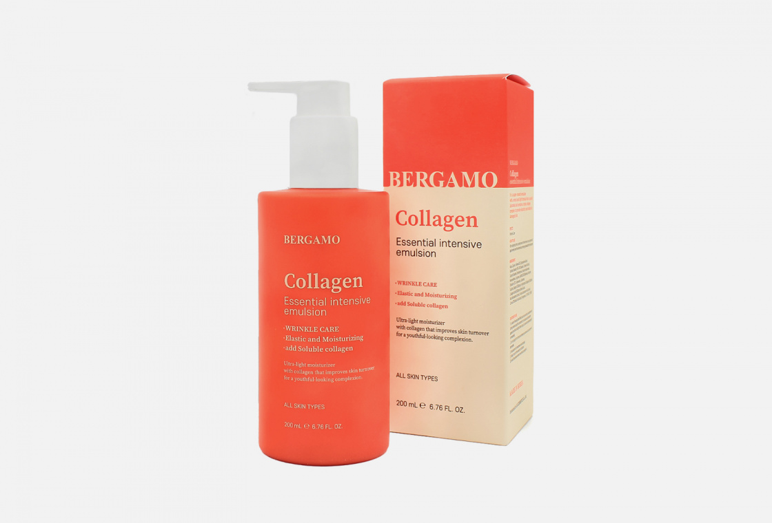 Интенсивная Эмульсия с коллагеном Bergamo Collagen Essential Intensive Emulsion