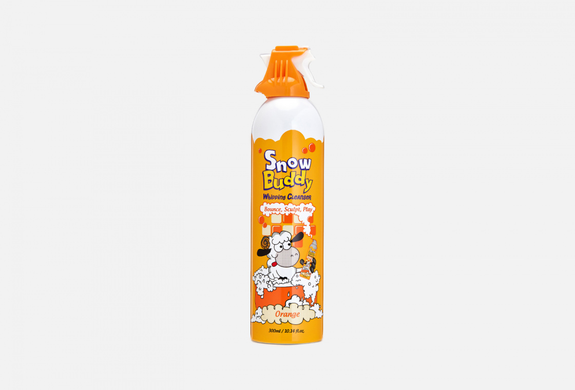 Детская очищающая пенка, аромат апельсина Snow Buddy Whipping Cleanser Orange