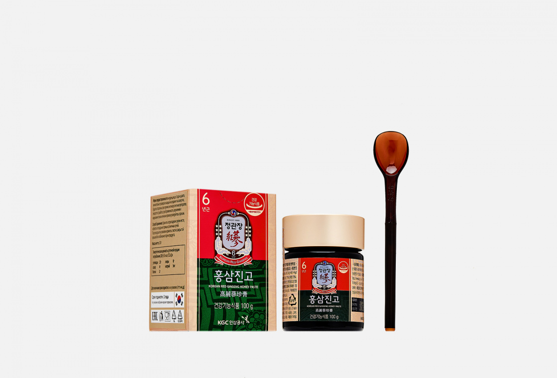 Медовая паста с экстрактом корейского красного женьшеня Cheong Kwan Jang Korean Red Ginseng Honey Paste
