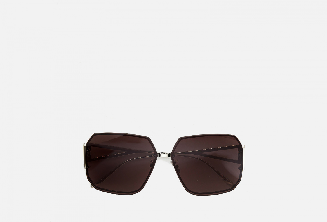 Солнцезащитные очки Bottega Veneta с треугольником на заушнике