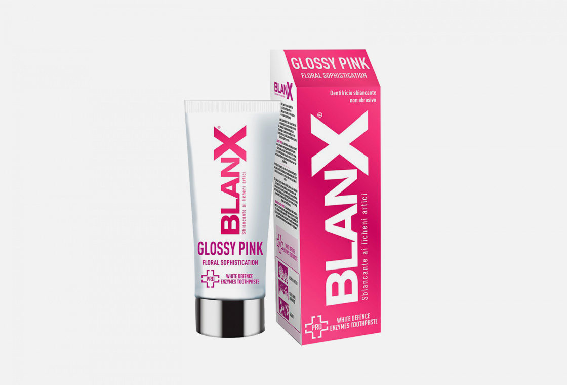 Зубная паста  Blanx Pro Glossy Pink