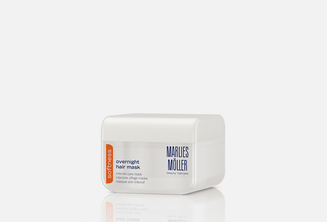 Маска для гладкости волос Marlies Moller Softness Overnight Hair Mask