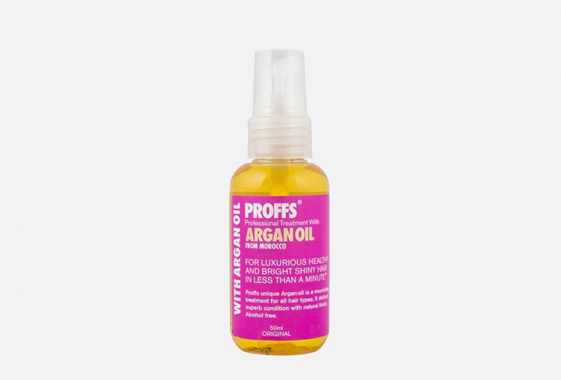 Аргановое масло для волос Proffs Argan oil