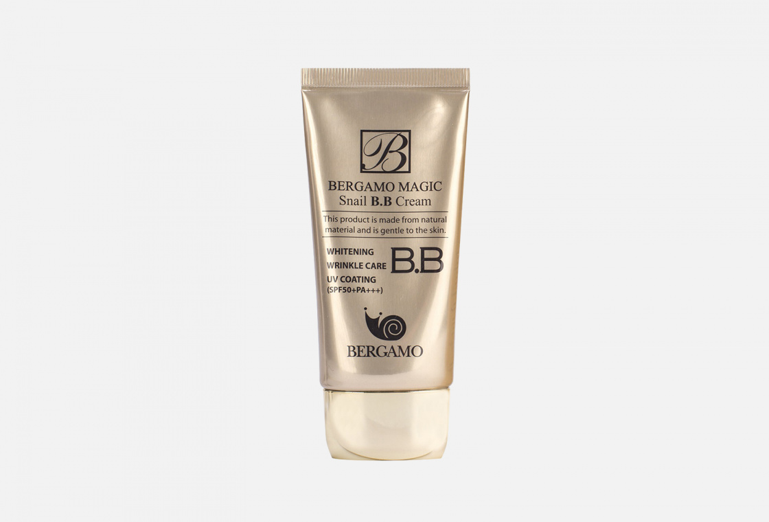 BB крем SPF 50/PA+++ Bergamo Magic Snail B.B Cream
